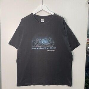 No Brand Men's Black and Grey T-shirt